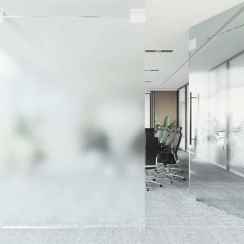 Fensterfolien 5 Stk. Statisch Mattgrau PVC
