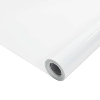 Fensterfolien 5 Stk. Statisch Matt Weiß PVC