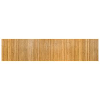 Teppich Rechteckig Natur 70x300 cm Bambus