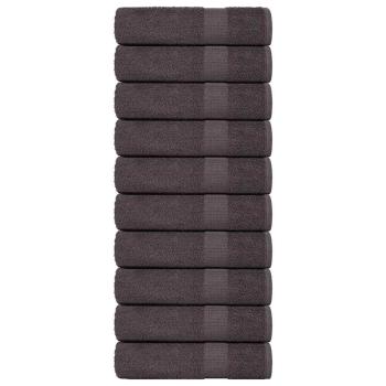 Duschtücher FROGN 10 Stk. Anthrazit 70x140 cm 360 g/m²