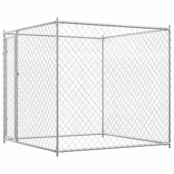 Outdoor-Hundezwinger 193x193x185 cm