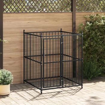 ARDEBO.de - Outdoor-Hundezwinger 120x120x150 cm