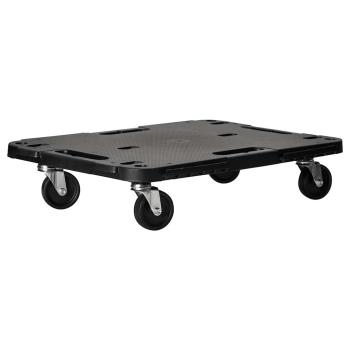 Transportroller 5 Stk. Schwarz 58x38x12 cm Polypropylen