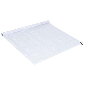 Fensterfolien 4 Stk. Matt Bambus-Muster PVC