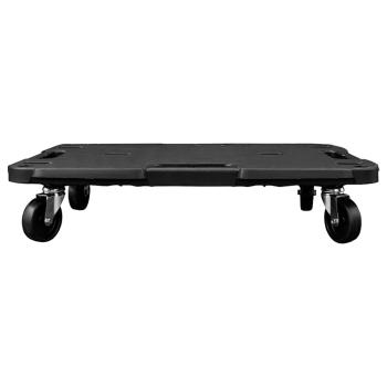 Transportroller Schwarz 58x38x12 cm PP