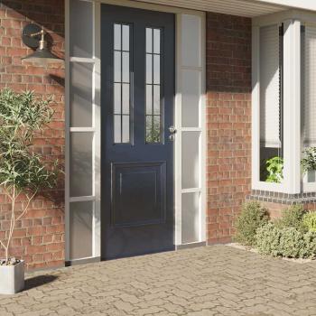 ARDEBO.de - Fensterfolie Statisch Mattgrau 60x2000 cm PVC