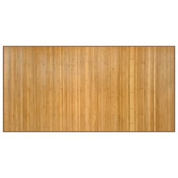 Teppich Rechteckig Natur 100x200 cm Bambus