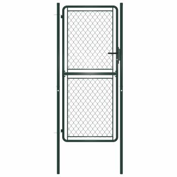 ARDEBO.de - Gartentor aus Stahl 100 x 175 cm Grün