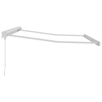 Markisenrahmen Weiß 350 x 250 cm Aluminium