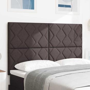 ARDEBO.de - Kopfteil Dunkelbraun 160 cm Stoff