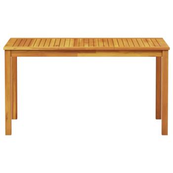 Garten Essgruppe 7 stk. Braun Massivholz Akazie