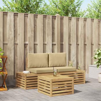 ARDEBO.de - Outdoor-Sofagarnitur 4 Stück