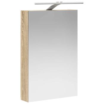 Badezimmerschrank-Set 5 stk. Sonoma-Eiche Holzwerkstoff