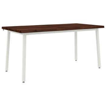 Live Edge Esstisch 160 x 70 x 75 cm Massivholz Akazie