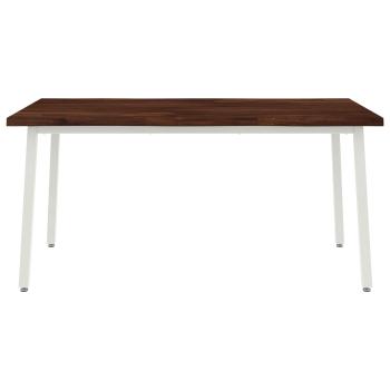 Live Edge Esstisch 160 x 70 x 75 cm Massivholz Akazie