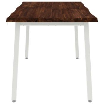 Live Edge Esstisch 160 x 70 x 75 cm Massivholz Akazie