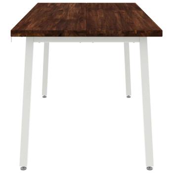 Quadratischer Esstisch 160 x 70 x 75 cm Massivholz Akazie