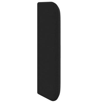 Kopfteil Schwarz Stoff