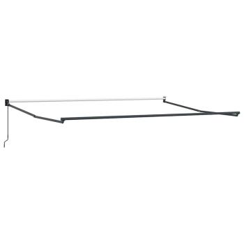 Ausziehbarer Sonnenschirmrahmen Anthrazit 450 x 300 cm