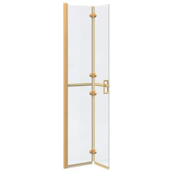 Walk-In Duschwand Gold 70 x 6,5 x 190 cm