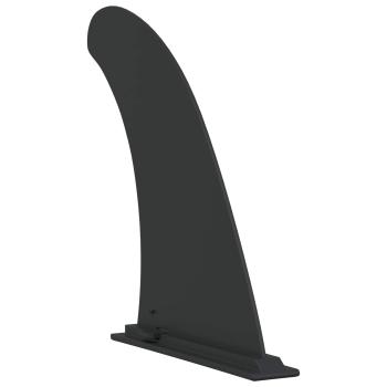 SUP Fin 3,5 x 18 x 21,5 cm Nylon Schwarz