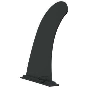 SUP Fin 3,5 x 18 x 21,5 cm Nylon Schwarz
