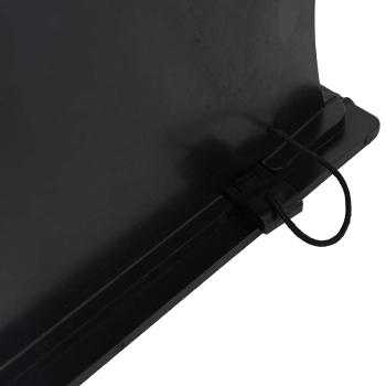 SUP Fin 3,5 x 18 x 21,5 cm Nylon Schwarz