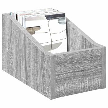 LP Plattenbox 2 stk. Sonoma-Grau 18 x 32 x 18 cm Holzwerkstoff