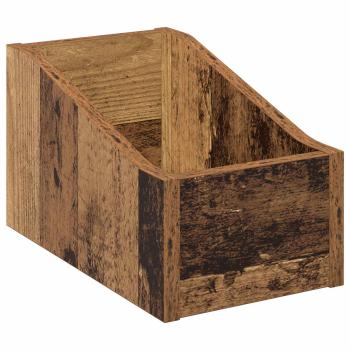 LP Plattenbox 2 stk. Altholz 18 x 32 x 18 cm Holzwerkstoff