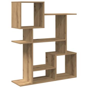 Raumteiler-Bücherregal Artisan-Eiche 92x29x112 cm Holzwerkstoff