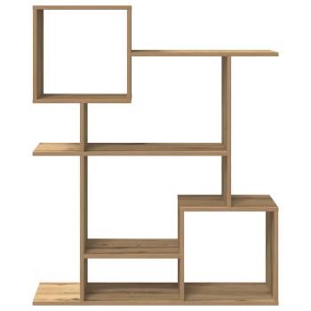 Raumteiler-Bücherregal Artisan-Eiche 92x29x112 cm Holzwerkstoff