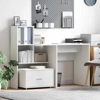 ARDEBO.de - Schubladenschrank 55 x 45 x 31 cm Weiß