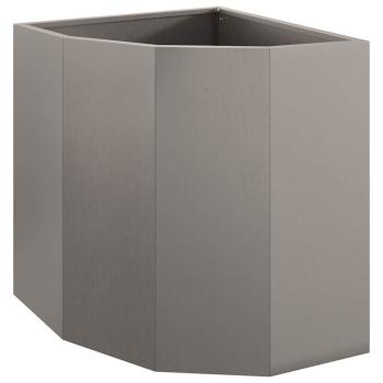Eckpflanzer Rostoptik 45 x 45 x 50 cm Wetterfeststahl