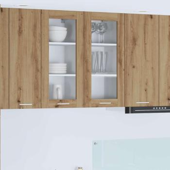 ARDEBO.de - Hängeschrank Artisan-Eiche 40 x 31 x 80 cm Holzwerkstoff