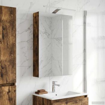 Badezimmerspiegelschrank Geräucherte Eiche 40 x 10,5 x 60,5 cm