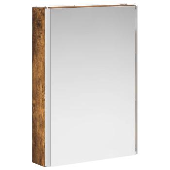 Badezimmerspiegelschrank Geräucherte Eiche 43 x 11,5 x 60,5 cm