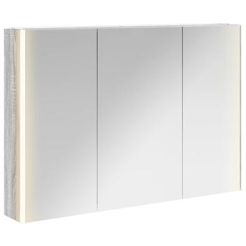 Badezimmerspiegelschrank Graues Sonoma 103,5 x 15,5 x 70 cm