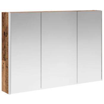 Badezimmerspiegelschrank Altholz 103,5 x 15,5 x 70 cm