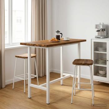 ARDEBO.de - Rechteckige Tischplatte 110 x 50 x 3,2 cm Rechteckig