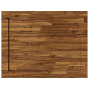 Rechteckige Tischplatte 90 x 70 x 3,2 cm Rechteckig
