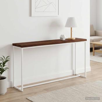 ARDEBO.de - Rechteckige Tischplatte 160 x 20 x 3,2 cm Rechteckig