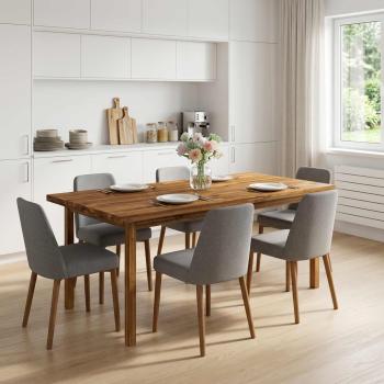 ARDEBO.de - Rechteckige Tischplatte 130 x 60 x 3,2 cm Rechteckig