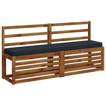 2-teilige Bankkissen VUGHT 2 stk. 100 % Polyester Dunkelblau
