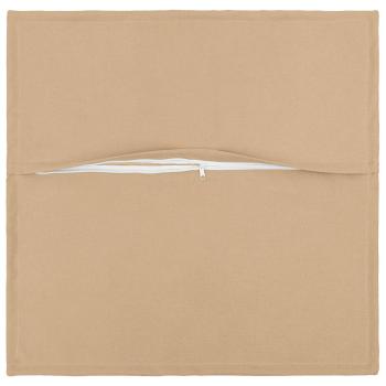Kissen 6 stk. HOUTEN Creme 45 x 45 cm Kunstleinen