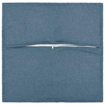 Kissen 12 stk. HOUTEN Jeans blau 45 x 45 cm Kunstleinen
