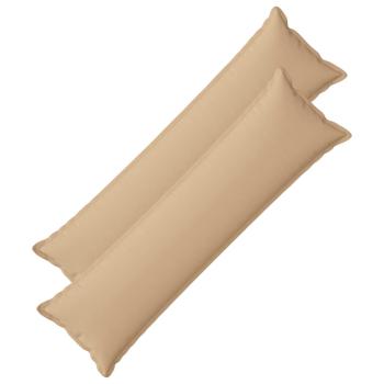 Wurfkissen 2 stk. HOUTEN Creme 40 x 145 cm Kunstleinen