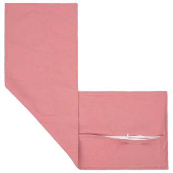 Wurfkissen 2 stk. HOUTEN Rosa 40 x 145 cm Kunstleinen