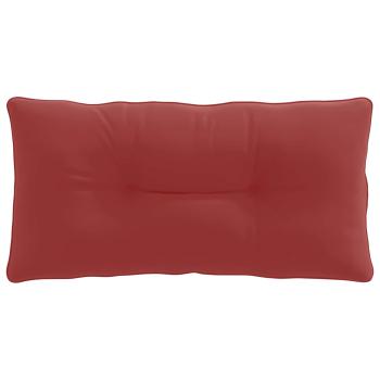 R Rückenkissen PUTTEN 100 % Polyester Weinrot 70 x 40 x 10 cm