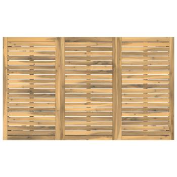 Gartenbar-Tisch NAARDEN Weiß 147 x 88,5 x 105 cm