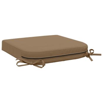 1-teiliges Sitzkissen SOEST 100 % Polyester Taupe